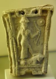 Ishtar Standing on a Lion